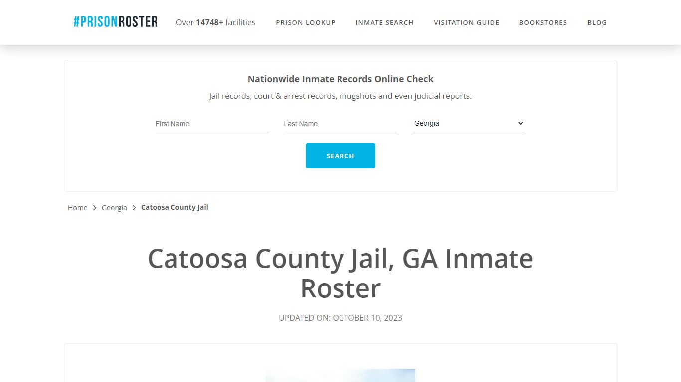 Catoosa County Jail, GA Inmate Roster - Prisonroster