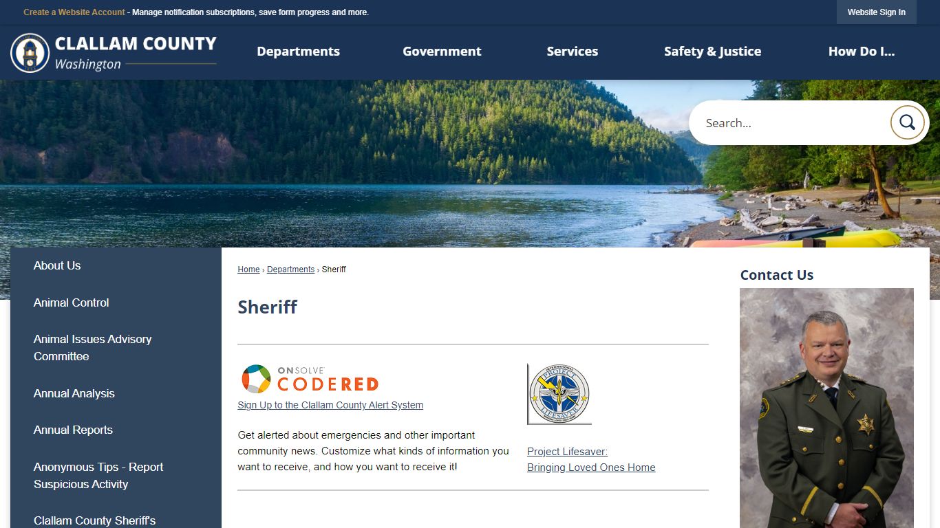 Sheriff | Clallam County, WA