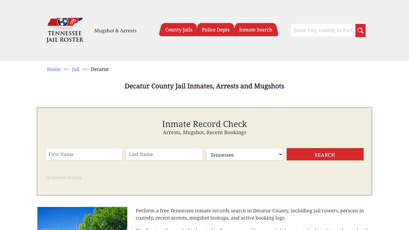 Decatur County Jail Inmates, Arrests and Mugshots