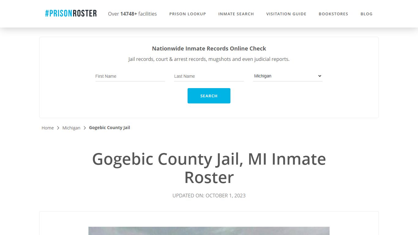 Gogebic County Jail, MI Inmate Roster - Prisonroster
