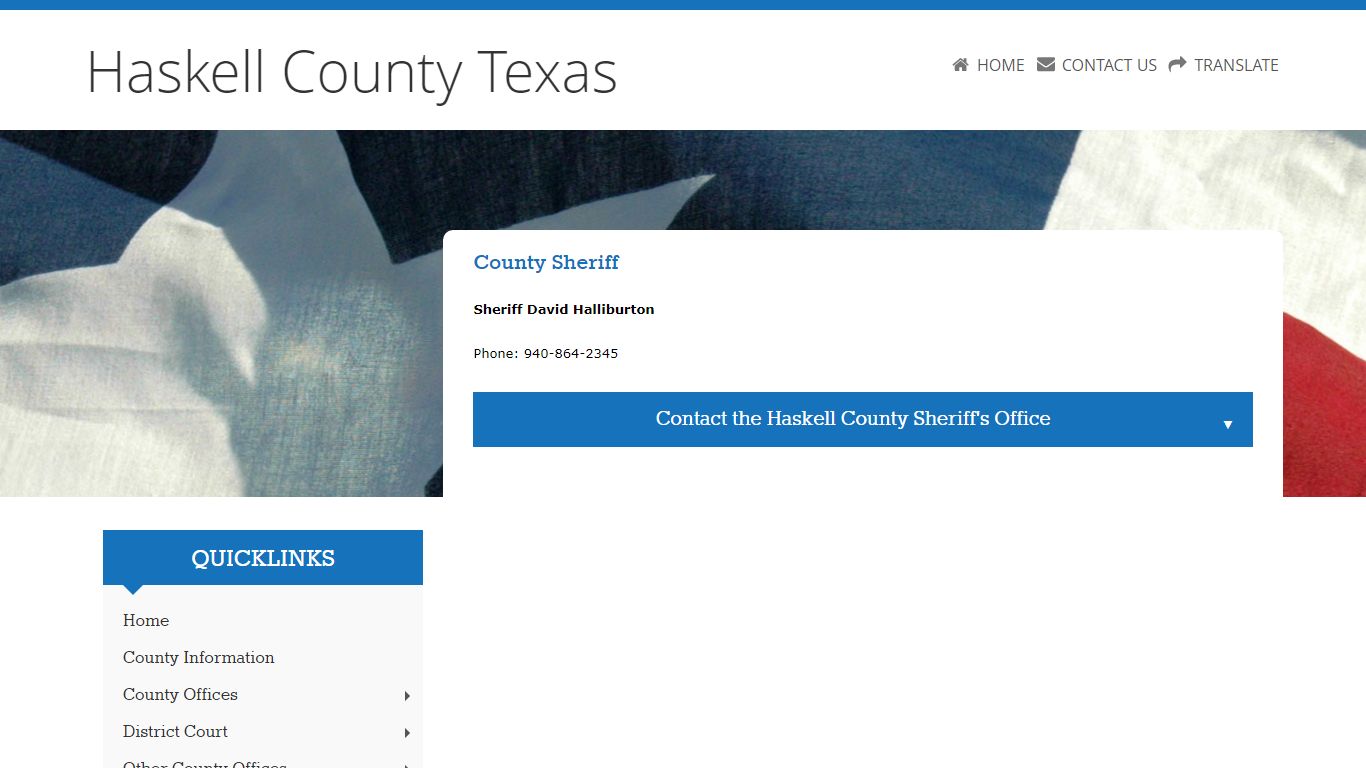 Haskell County, Texas