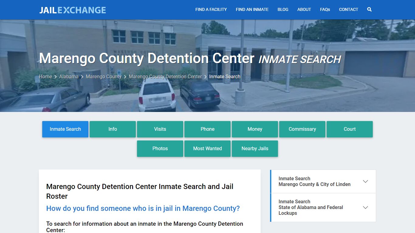 Marengo County Inmate Search | Arrests & Mugshots | AL - Jail Exchange