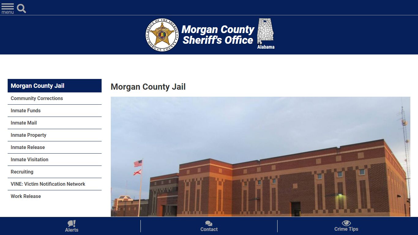 Morgan County Jail | Morgan County Sheriff, Alabama