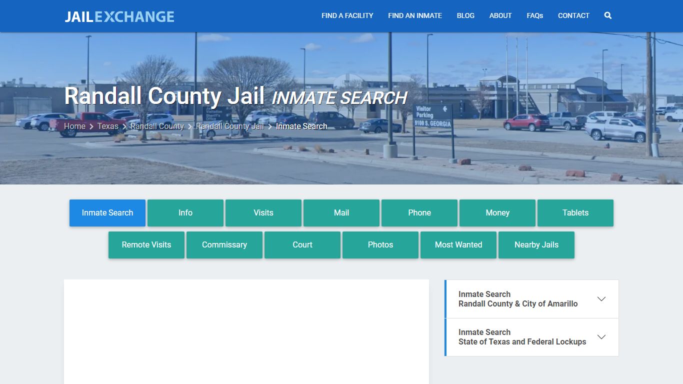 Inmate Search: Roster & Mugshots - Randall County Jail, TX