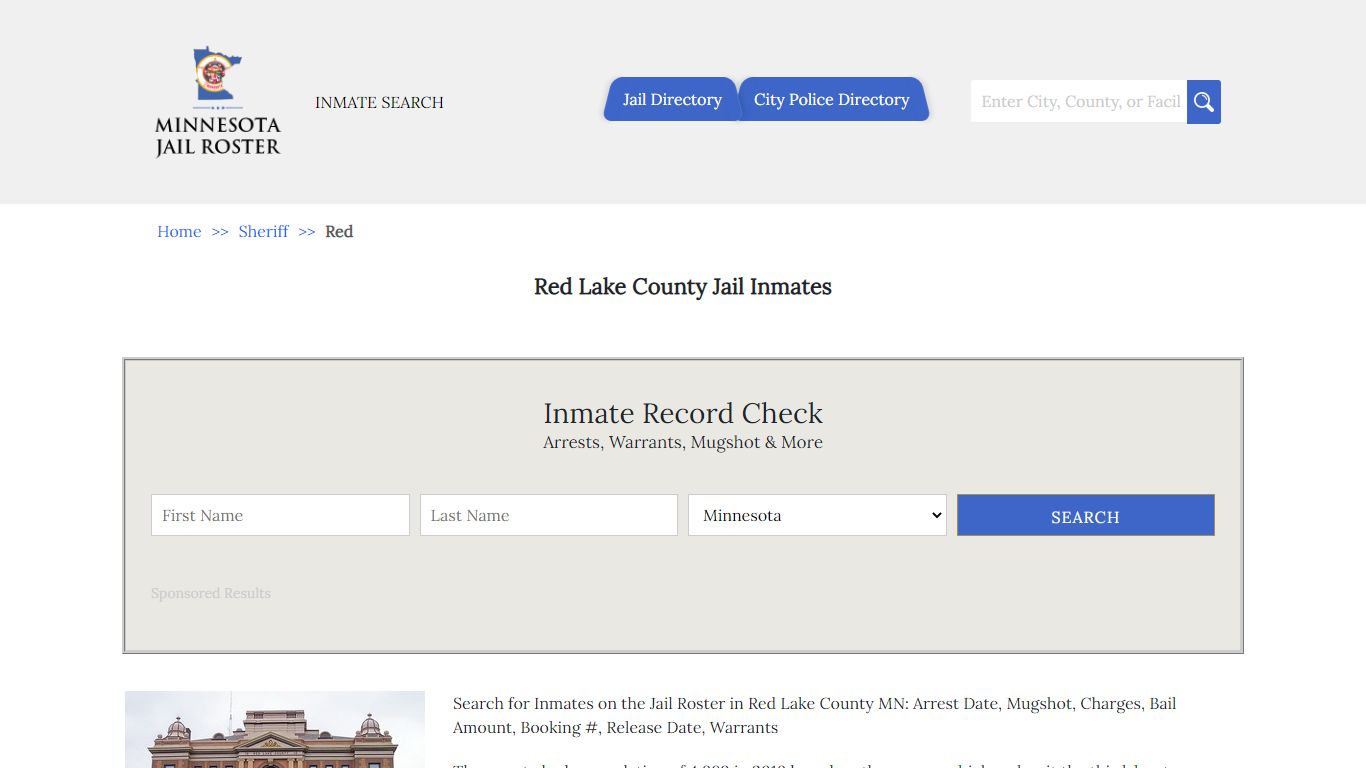 Red Lake County Jail Inmates | Jail Roster Search - Minnesota Jail Roster